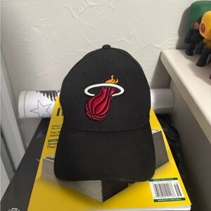 Black Cap with Red and White Logo